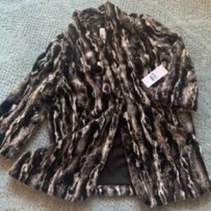 Karen Kane Faux Fur Coat